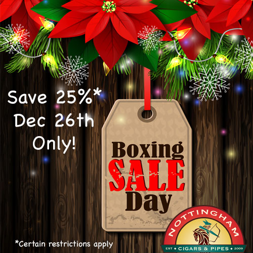 boxing day cigar sale